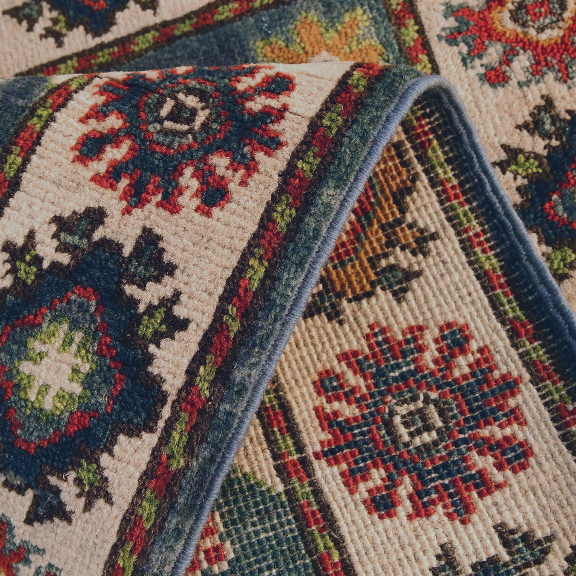 2' x 3' 1 Hand Knotted Kazak Rug