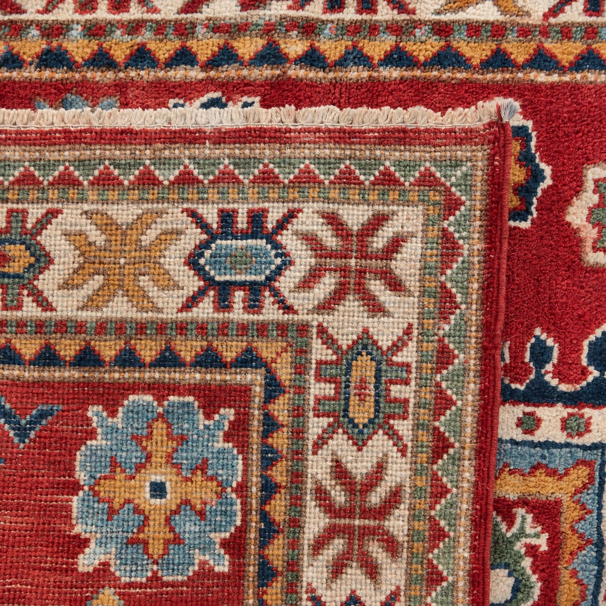 100cm x 150cm Hand Knotted Kazak Rug
