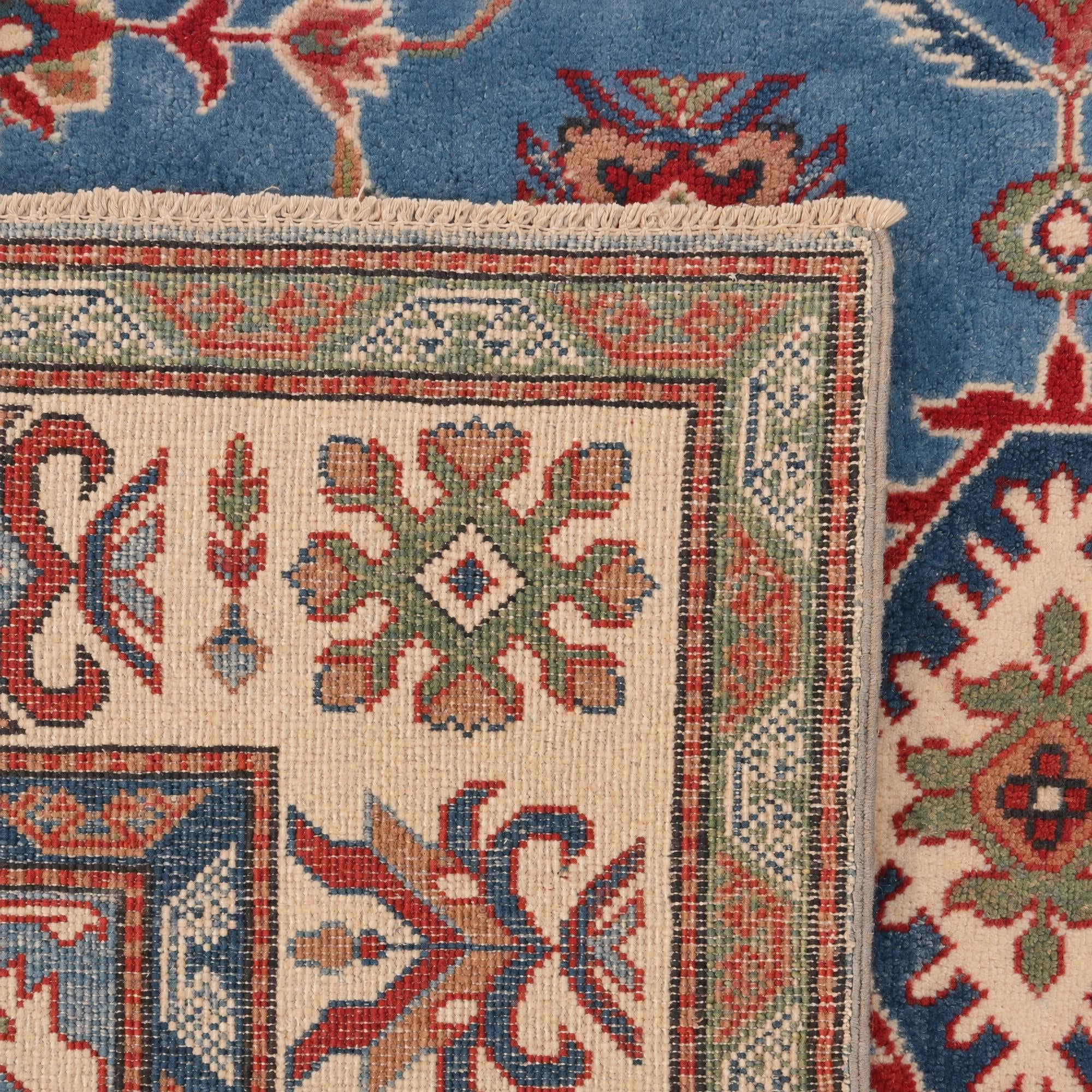 155cm x 215cm Hand Knotted Kazak Rug