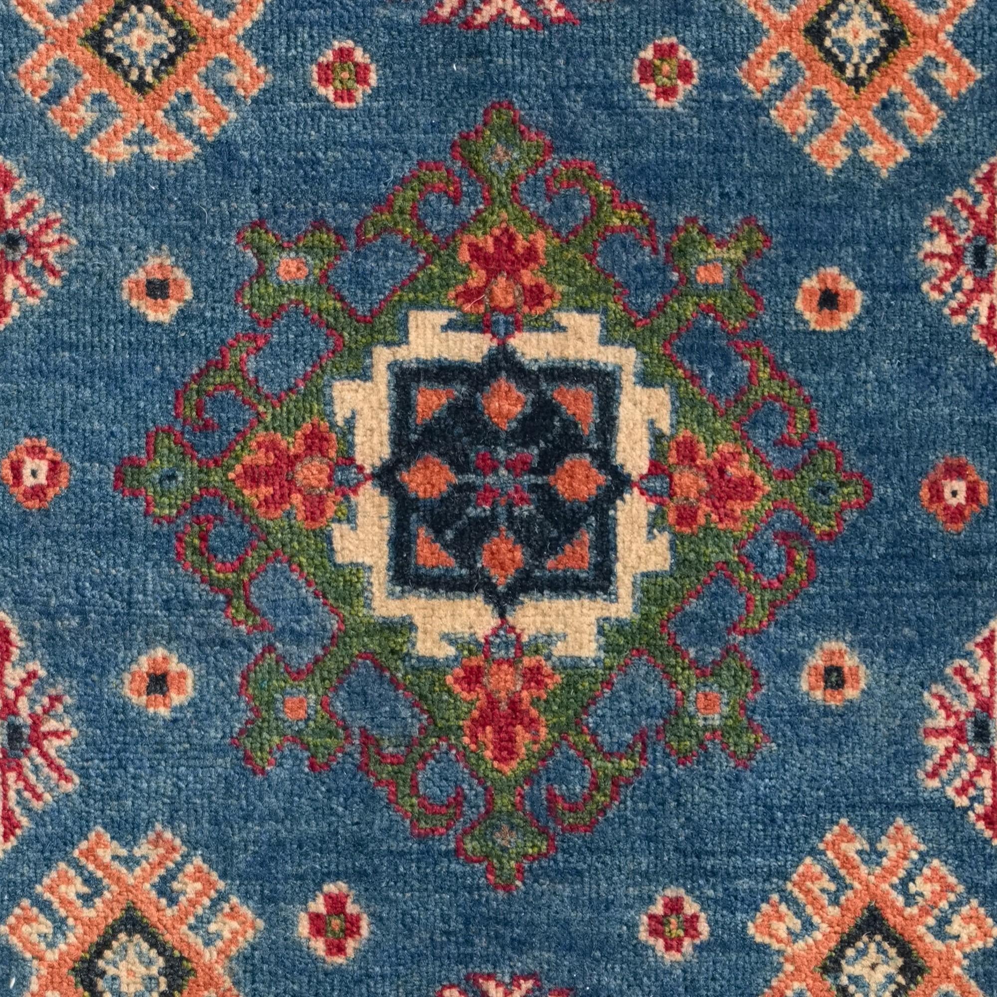Detail image 10 of 10: 2' 7 x 4' 2 Hand Knotted Kazak Rug