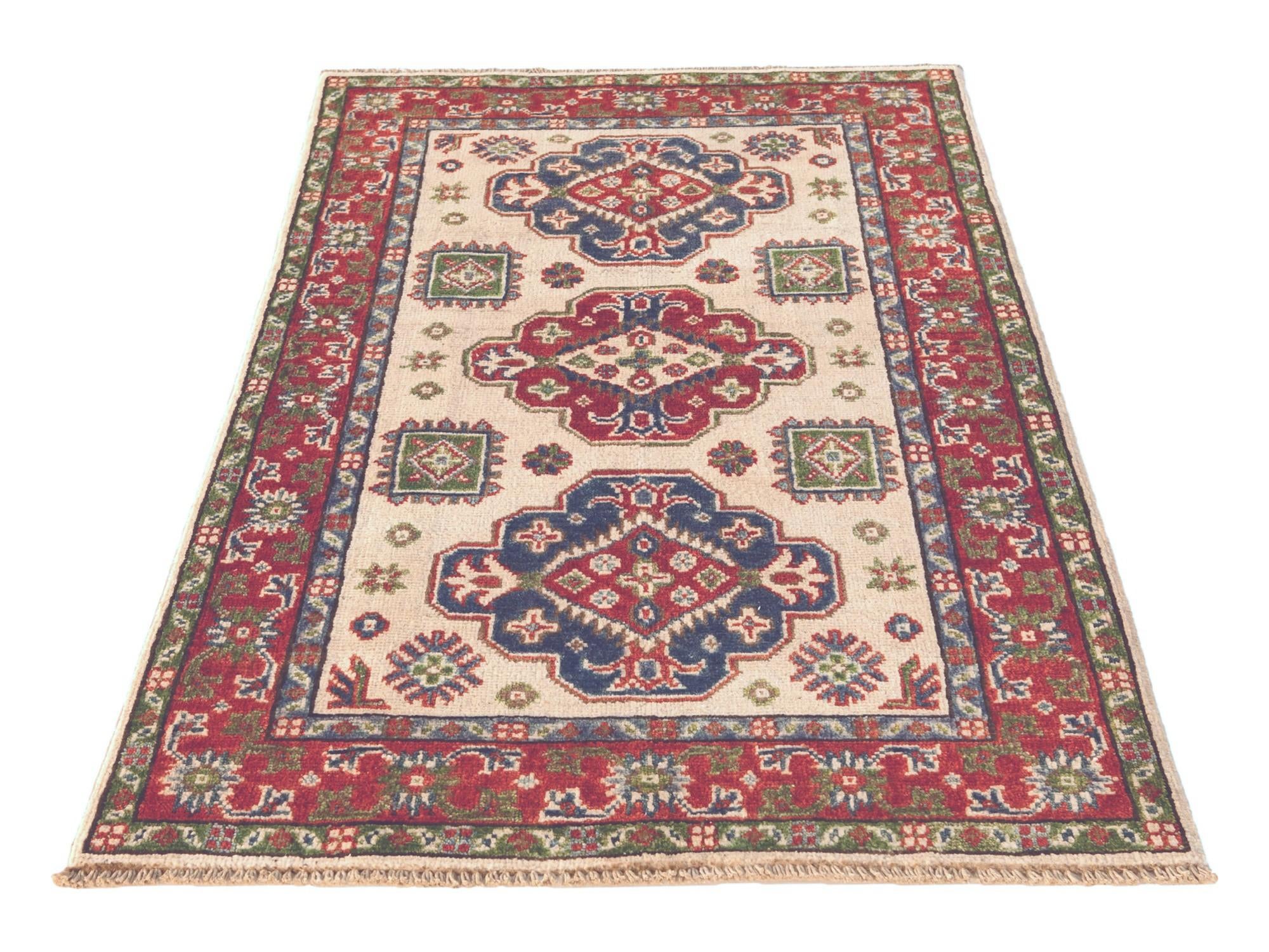 2' 6 x 4' 2 Hand Knotted Kazak Rug