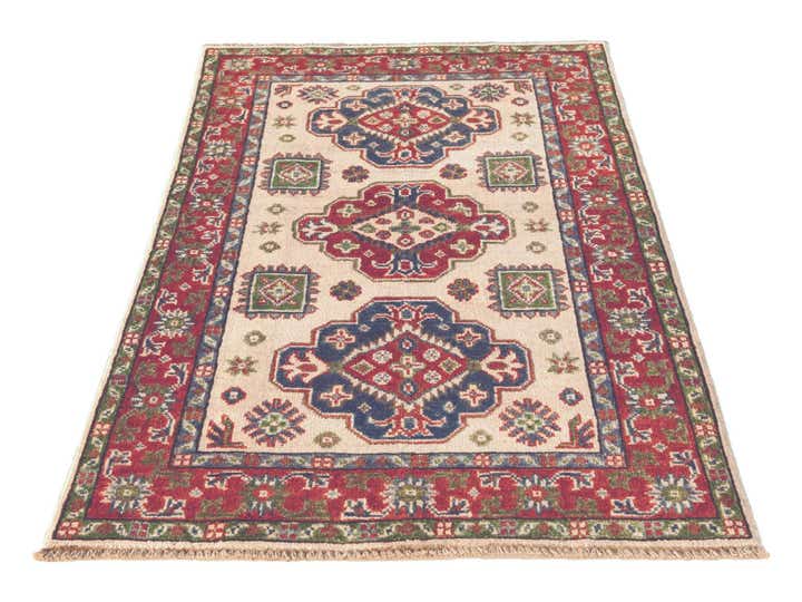 2' 6 x 4' 2 Hand Knotted Kazak Rug
