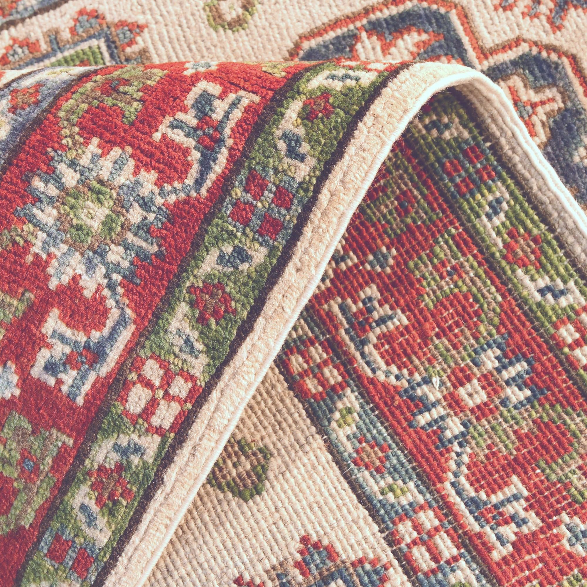 2' 6 x 4' 2 Hand Knotted Kazak Rug