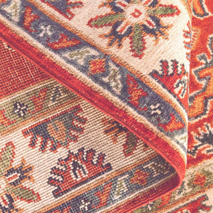 3' 3 x 4' 11 Hand Knotted Kazak Rug