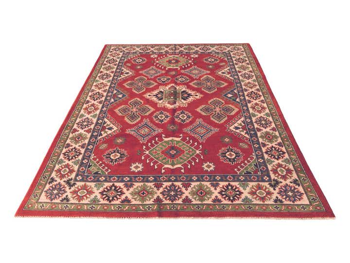 5' 7 x 8' 10 Hand Knotted Kazak Rug