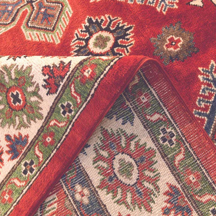 5' 7 x 8' 10 Hand Knotted Kazak Rug