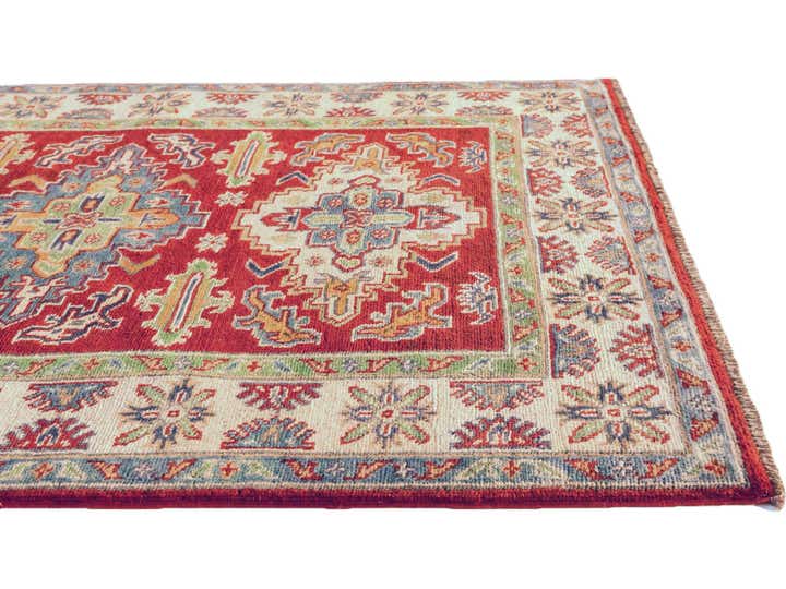 3' 3 x 4' 11 Hand Knotted Kazak Rug