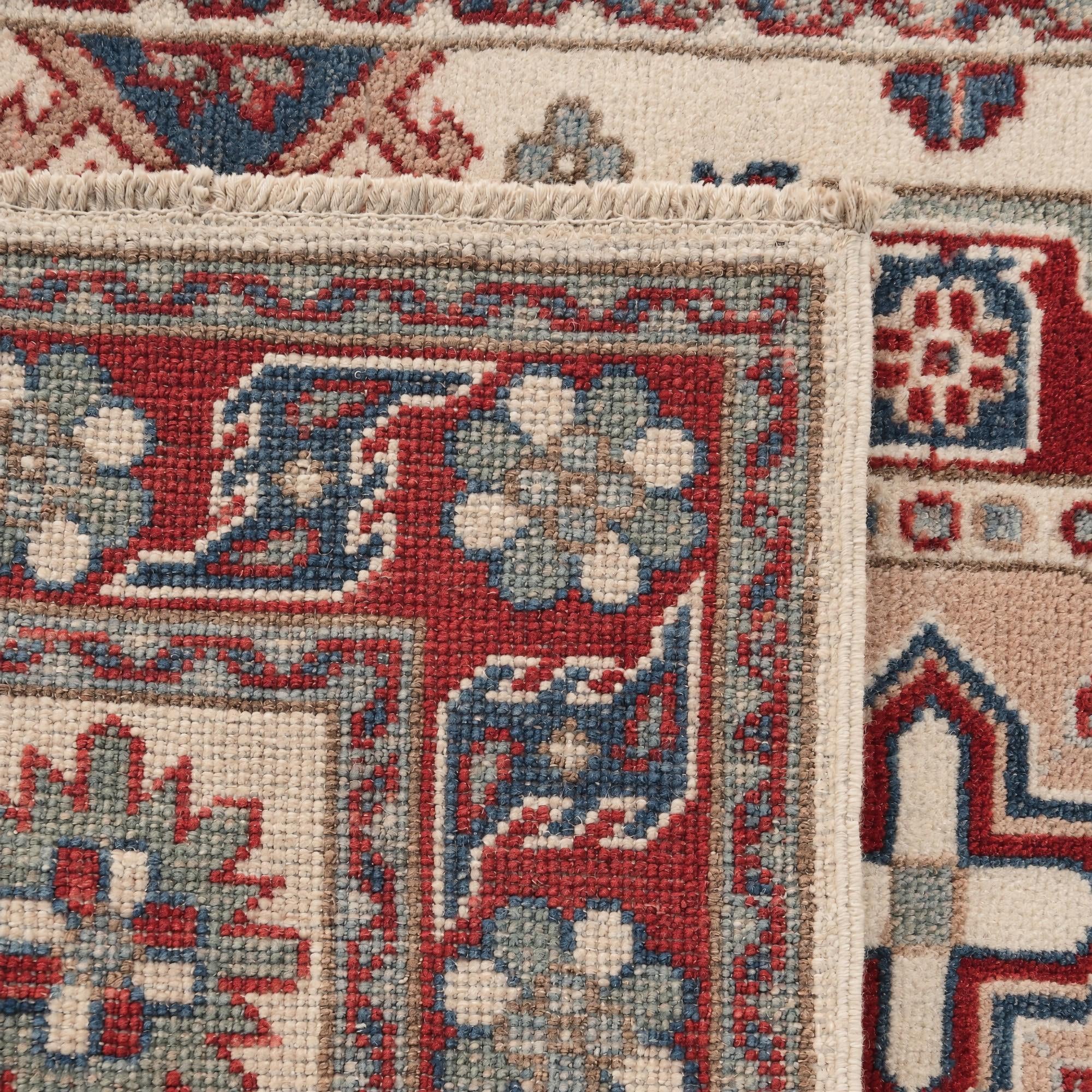 80cm x 125cm Hand Knotted Kazak Rug