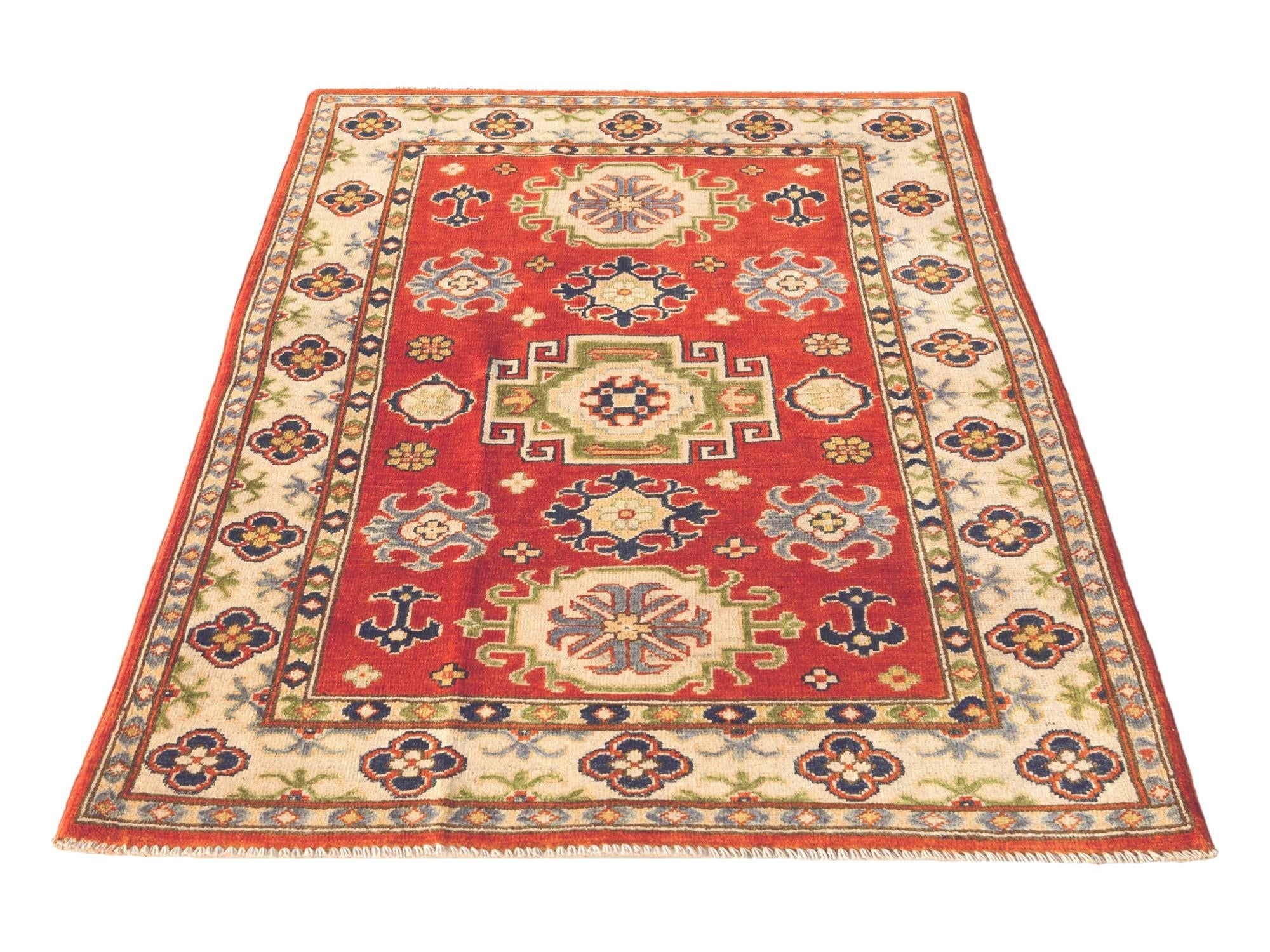 100cm x 150cm Hand Knotted Kazak Rug