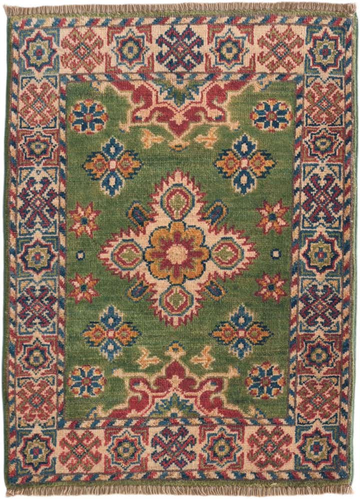 2' x 2' 10 Hand Knotted Kazak Rug