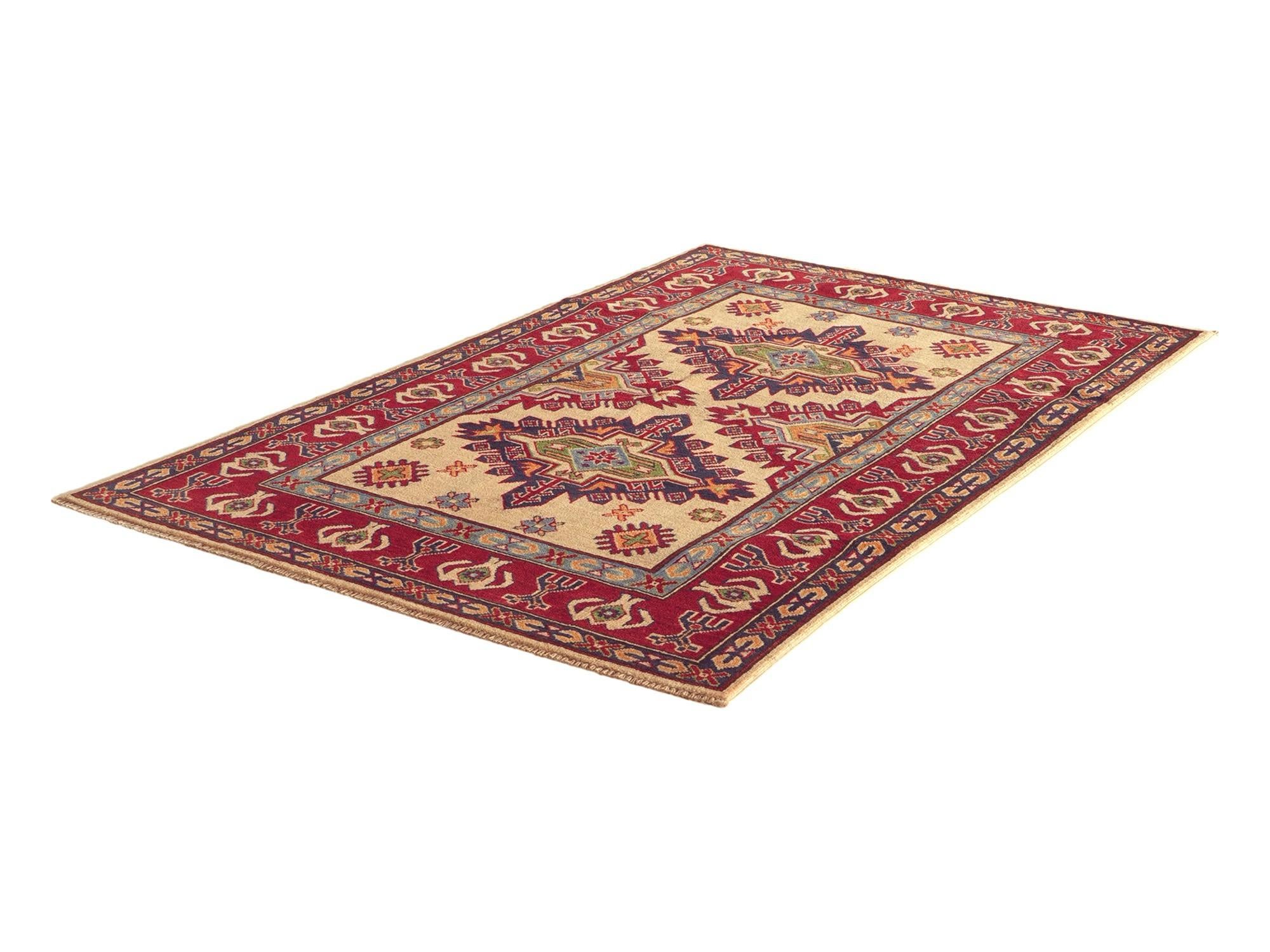 Detail image 4 of 10: 3' 10 x 6' Hand Knotted Kazak Rug