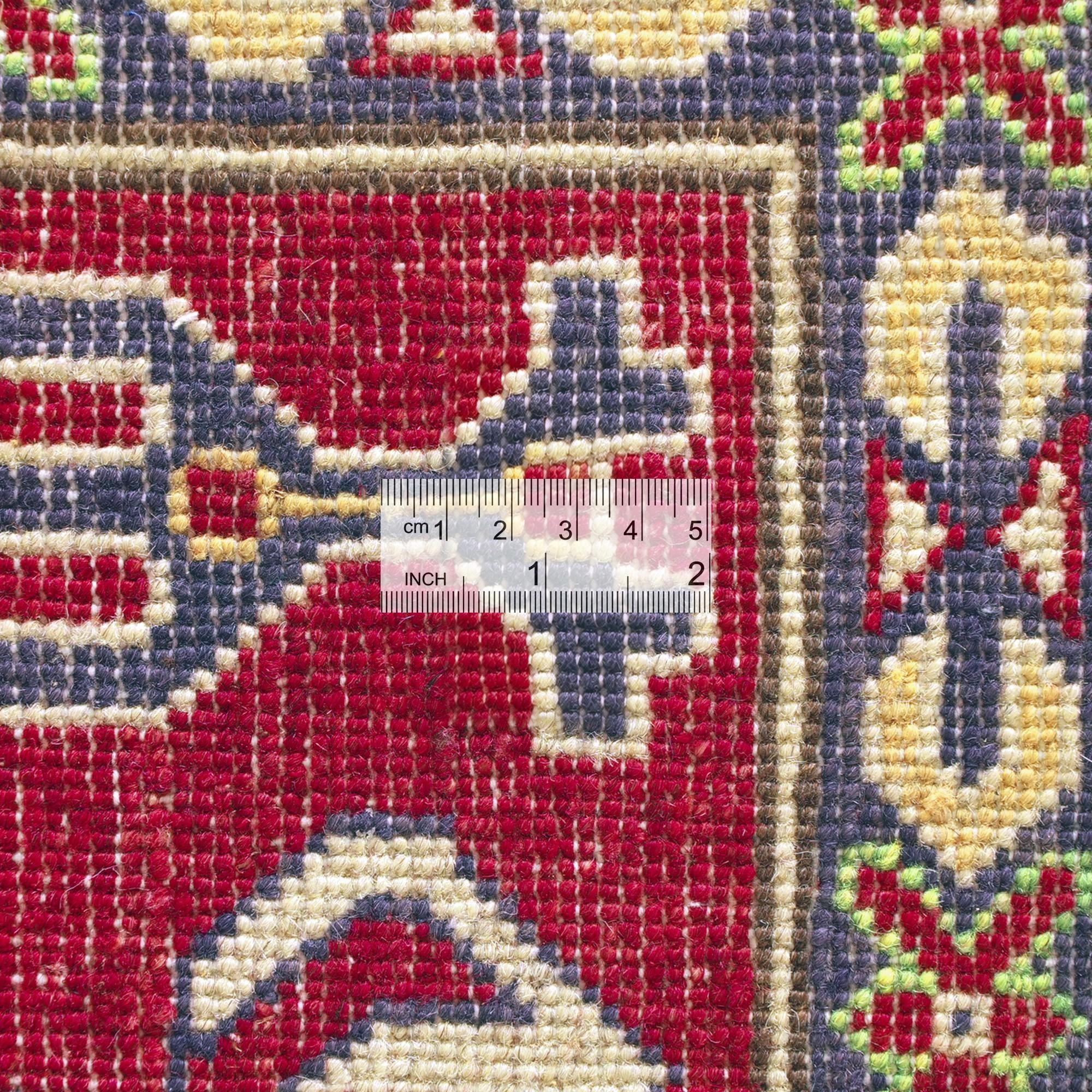 Detail image 9 of 10: 3' 10 x 6' Hand Knotted Kazak Rug