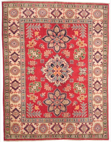 4' 11 x 6' 6 Hand Knotted Kazak Rug