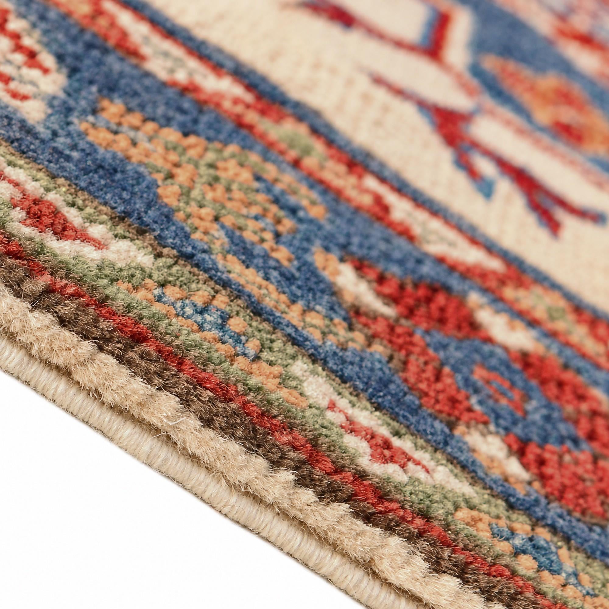 80cm x 130cm Hand Knotted Kazak Rug