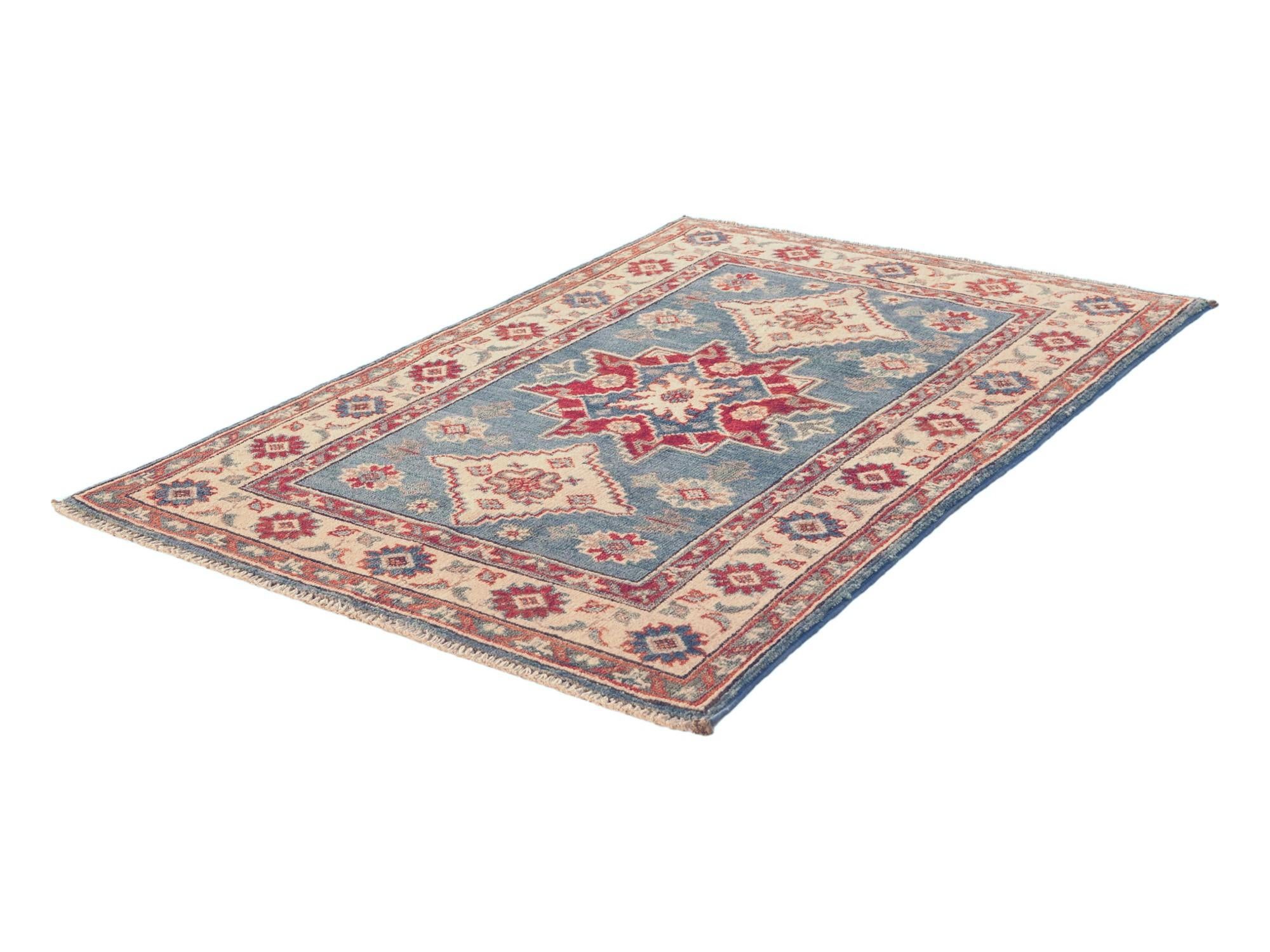 2' 9 x 4' Hand Knotted Kazak Rug