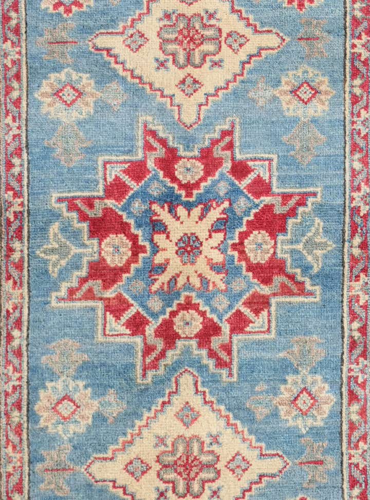 2' 9 x 4' Hand Knotted Kazak Rug