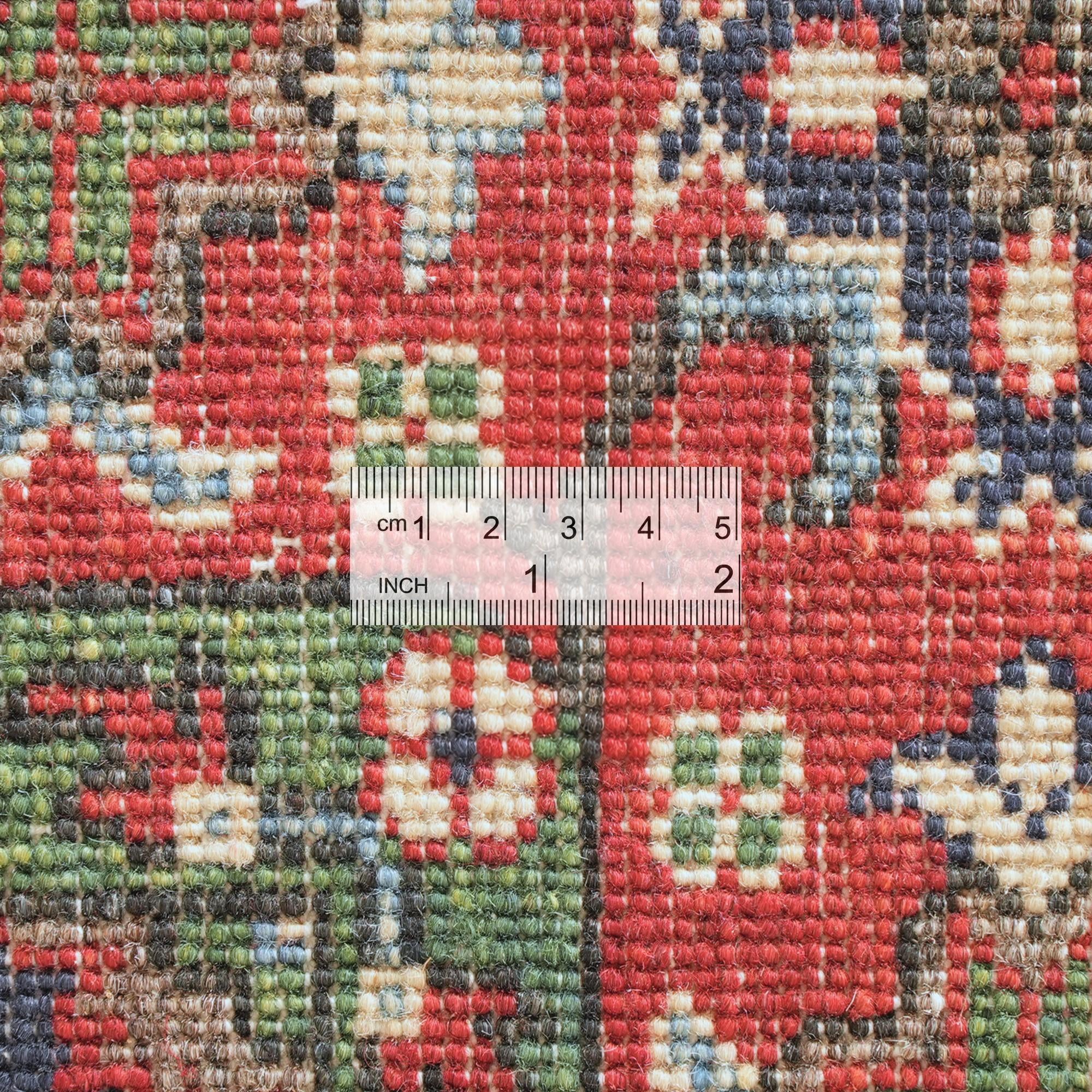 Detail image 9 of 10: 4' 1 x 6' Hand Knotted Kazak Rug