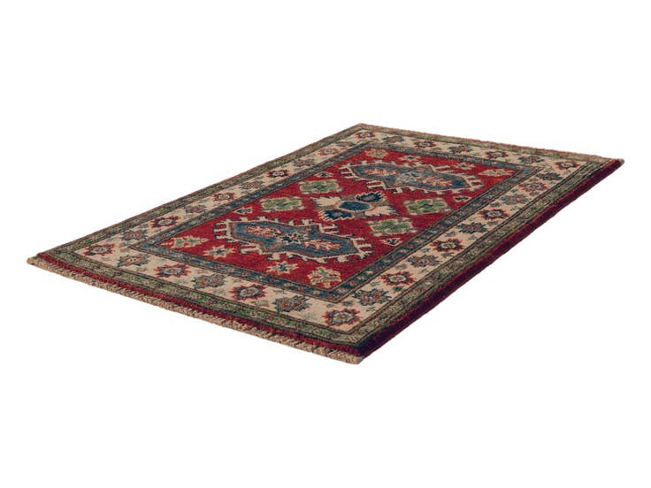 Detail image of 2' 1 x 3' 1 Hand Knotted Kazak Rug