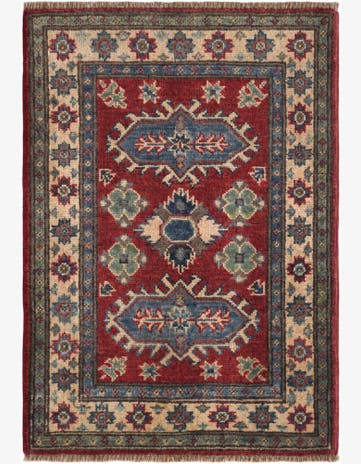 2' 1 x 3' 1 Hand Knotted Kazak Rug