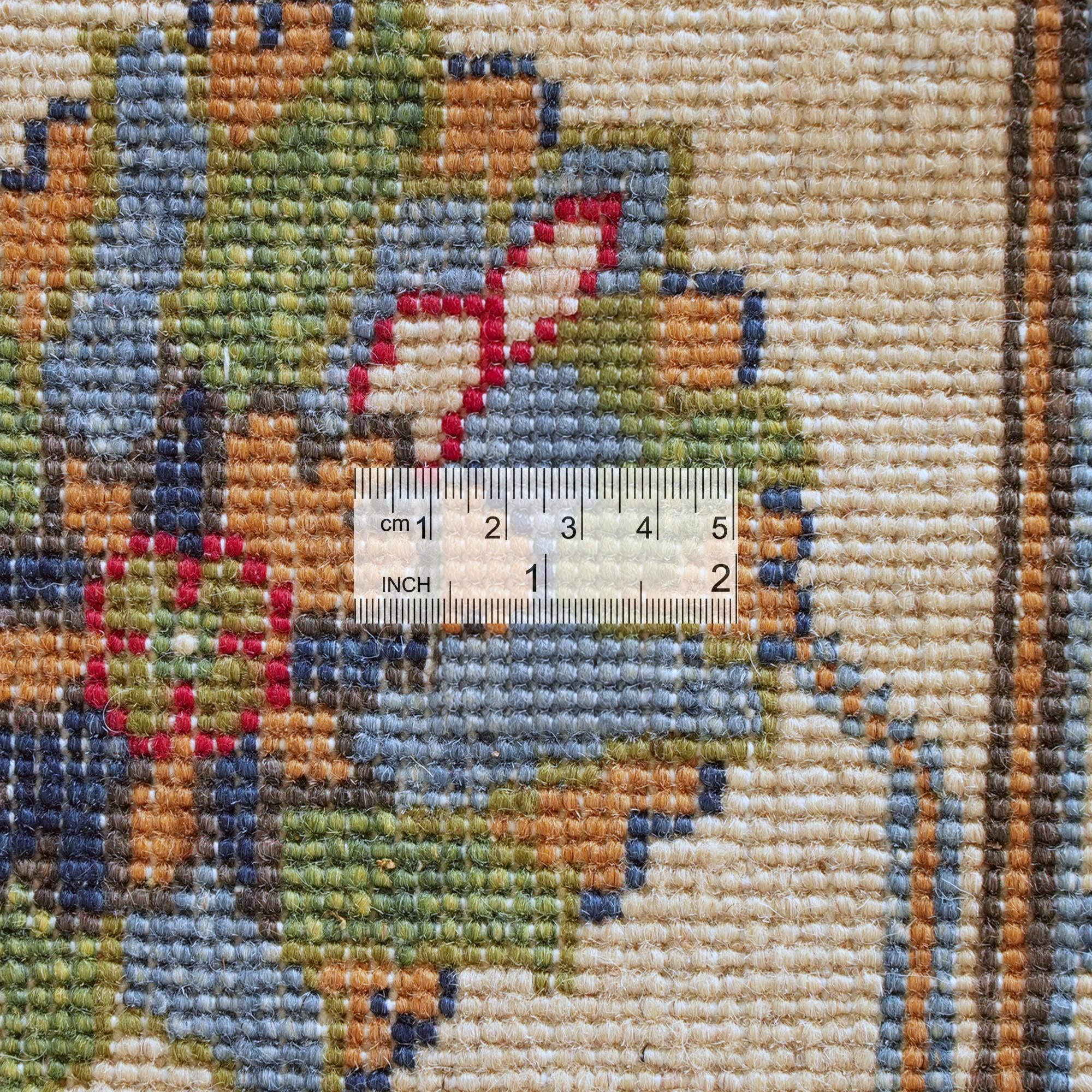 Detail image 9 of 10: 6' 6 x 9' 10 Hand Knotted Kazak Rug