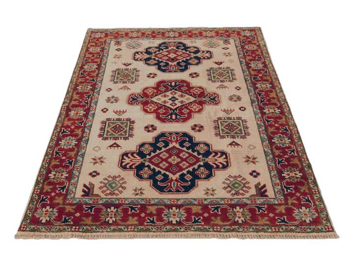 3' 4 x 5' 1 Hand Knotted Kazak Rug