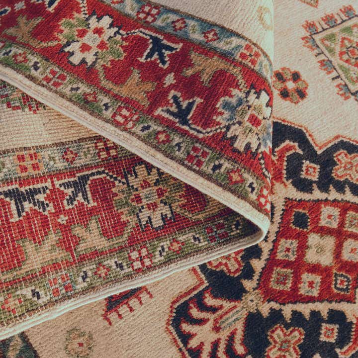 3' 4 x 5' 1 Hand Knotted Kazak Rug