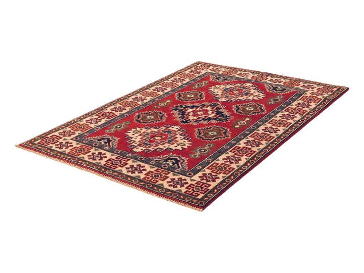 3' 3 x 4' 11 Hand Knotted Kazak Rug