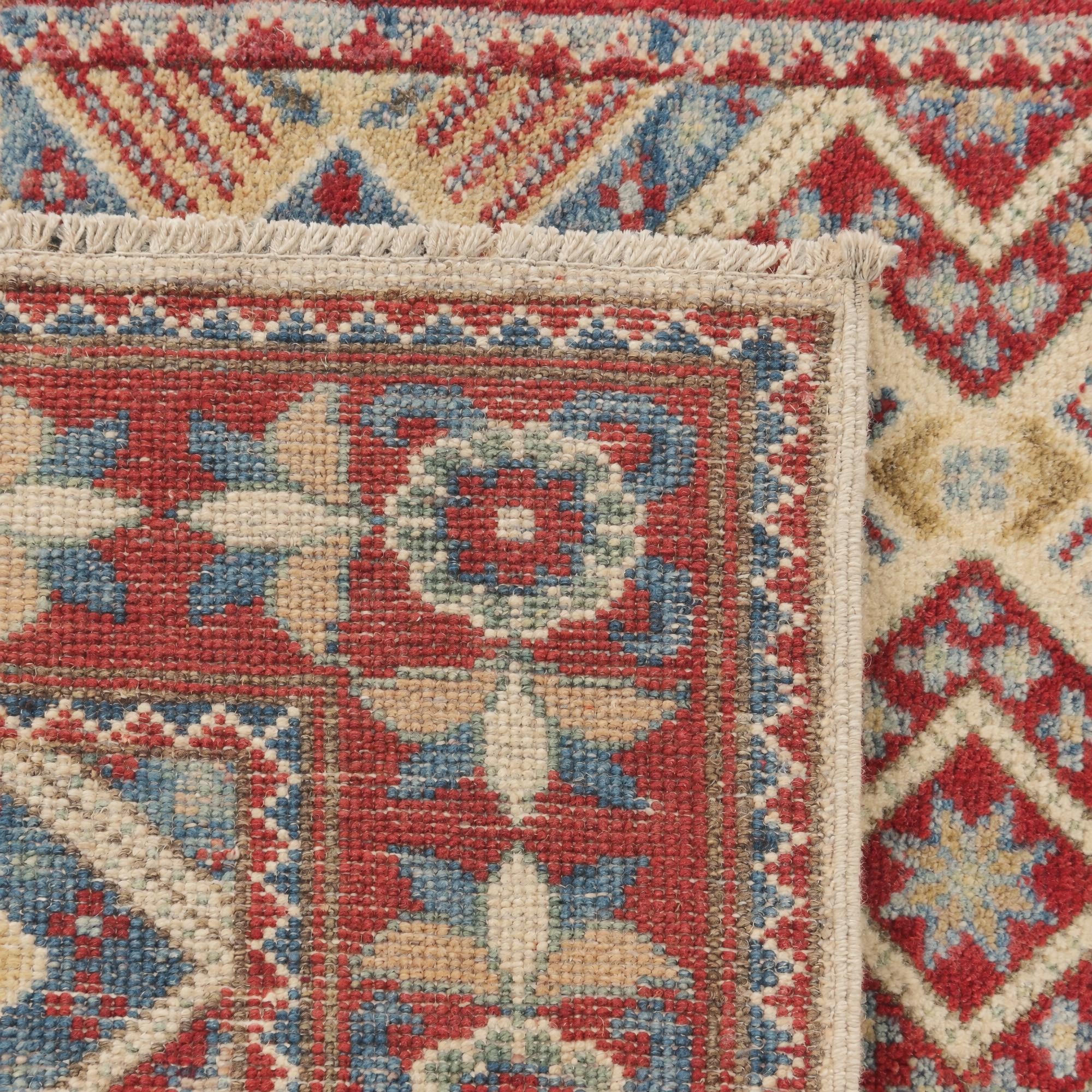 85cm x 120cm Hand Knotted Kazak Rug