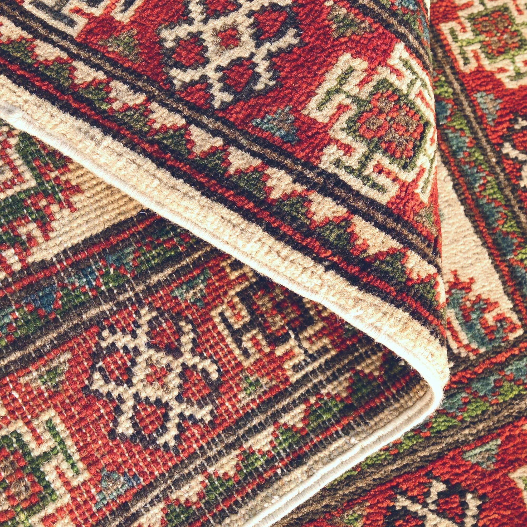 2' 1 x 3' Hand Knotted Kazak Rug