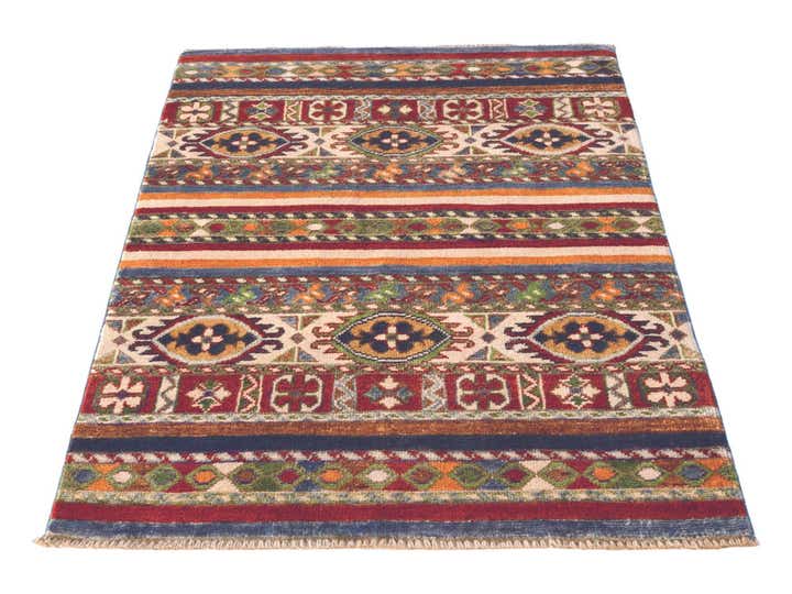 2' 8 x 3' 11 Hand Knotted Kazak Rug