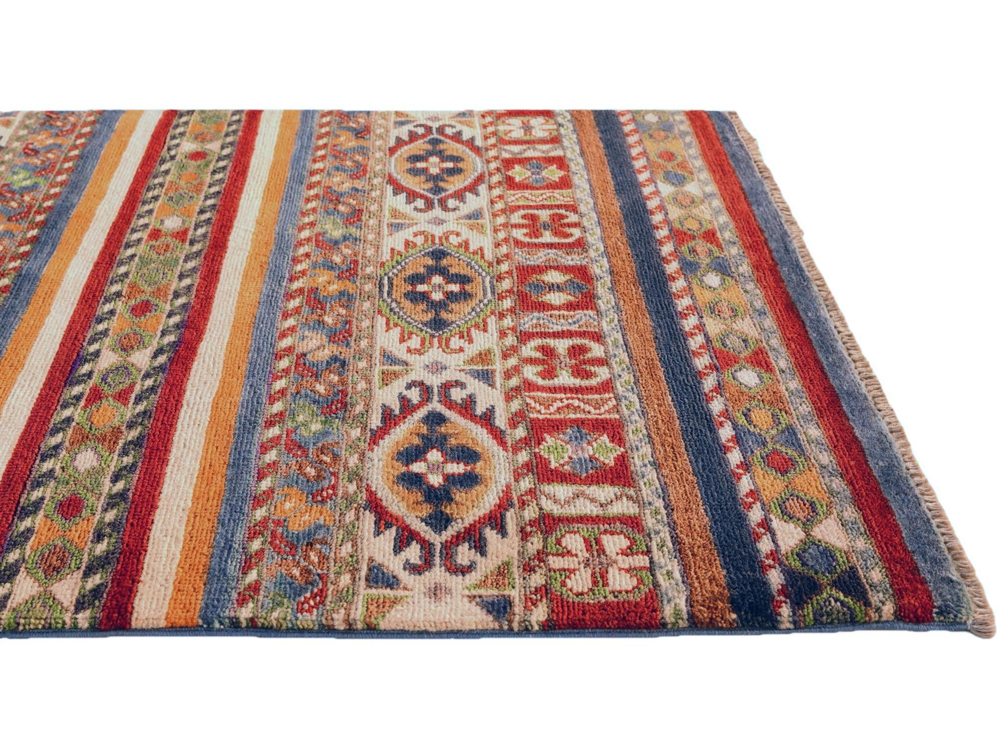 2' 8 x 3' 11 Hand Knotted Kazak Rug