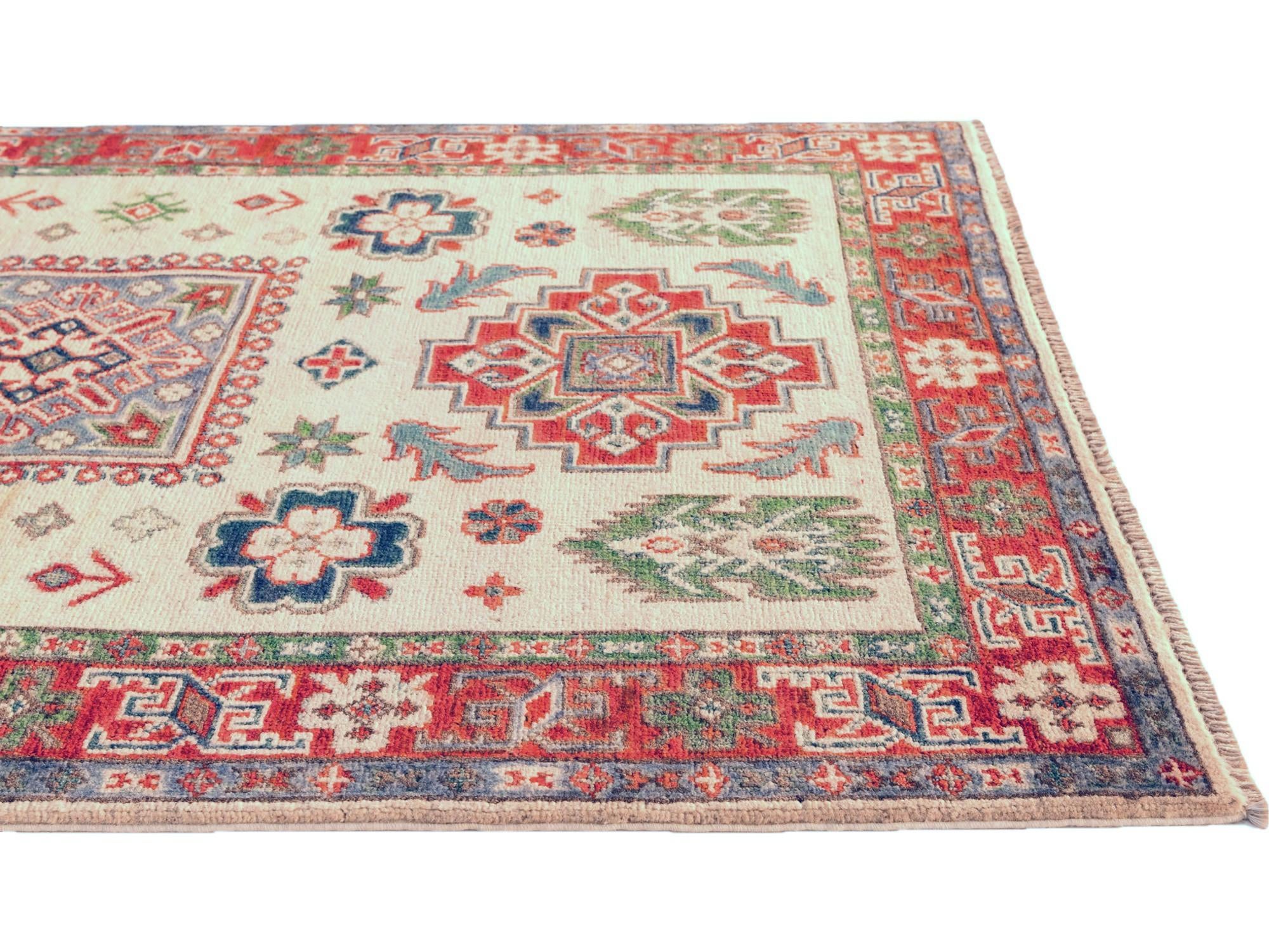 3' 2 x 5' 1 Hand Knotted Kazak Rug