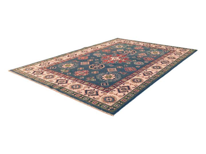 5' 2 x 7' 3 Hand Knotted Kazak Rug