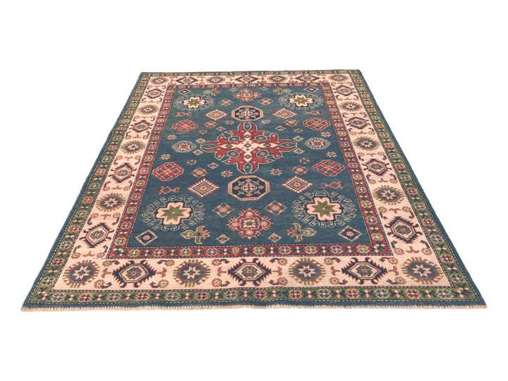 5' 2 x 7' 3 Hand Knotted Kazak Rug