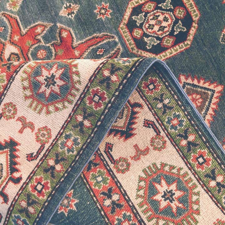 5' 2 x 7' 3 Hand Knotted Kazak Rug