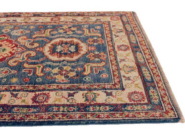 80cm x 125cm anudado a mano Kazak Alfombra