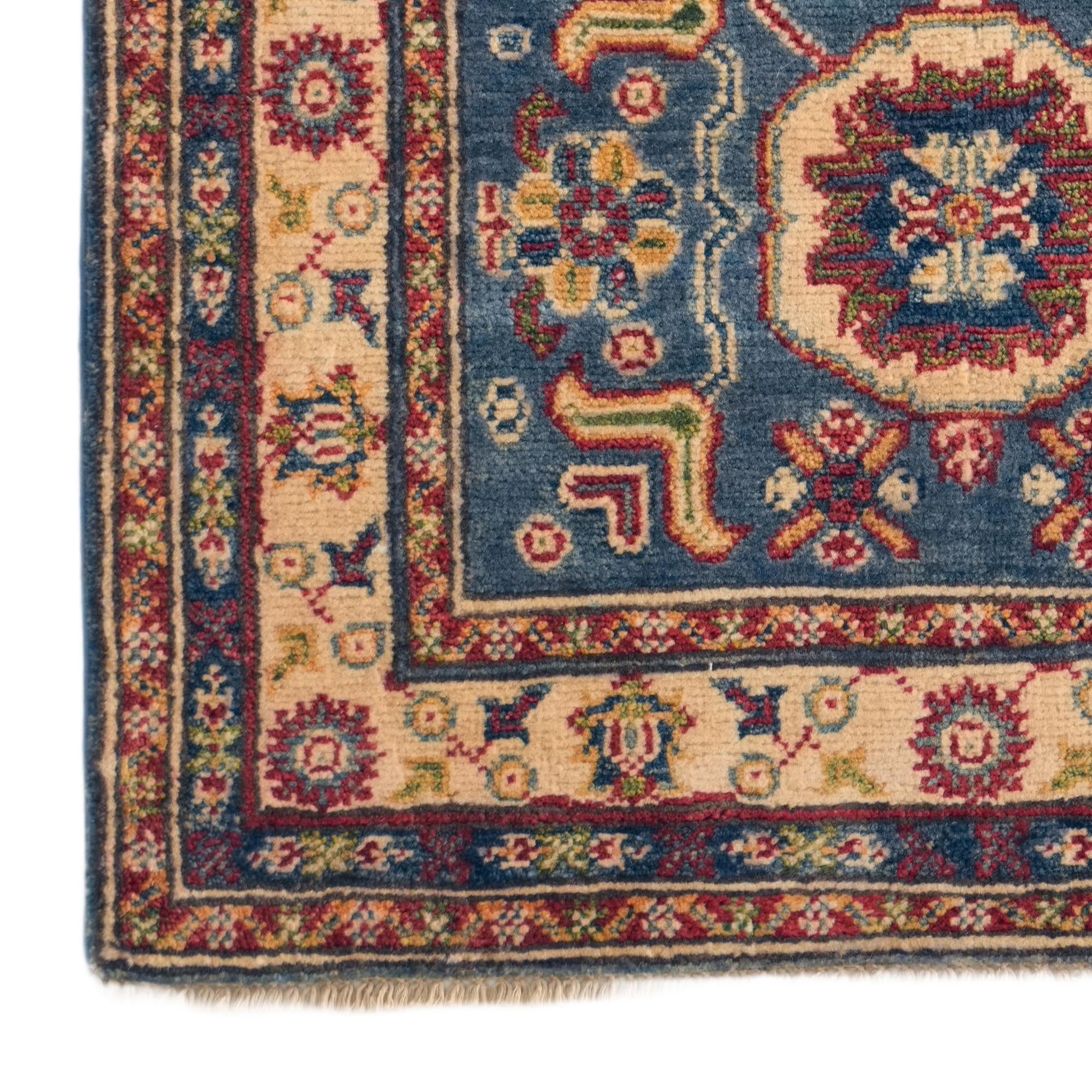 2' 7 x 4' 1 Hand Knotted Kazak Rug