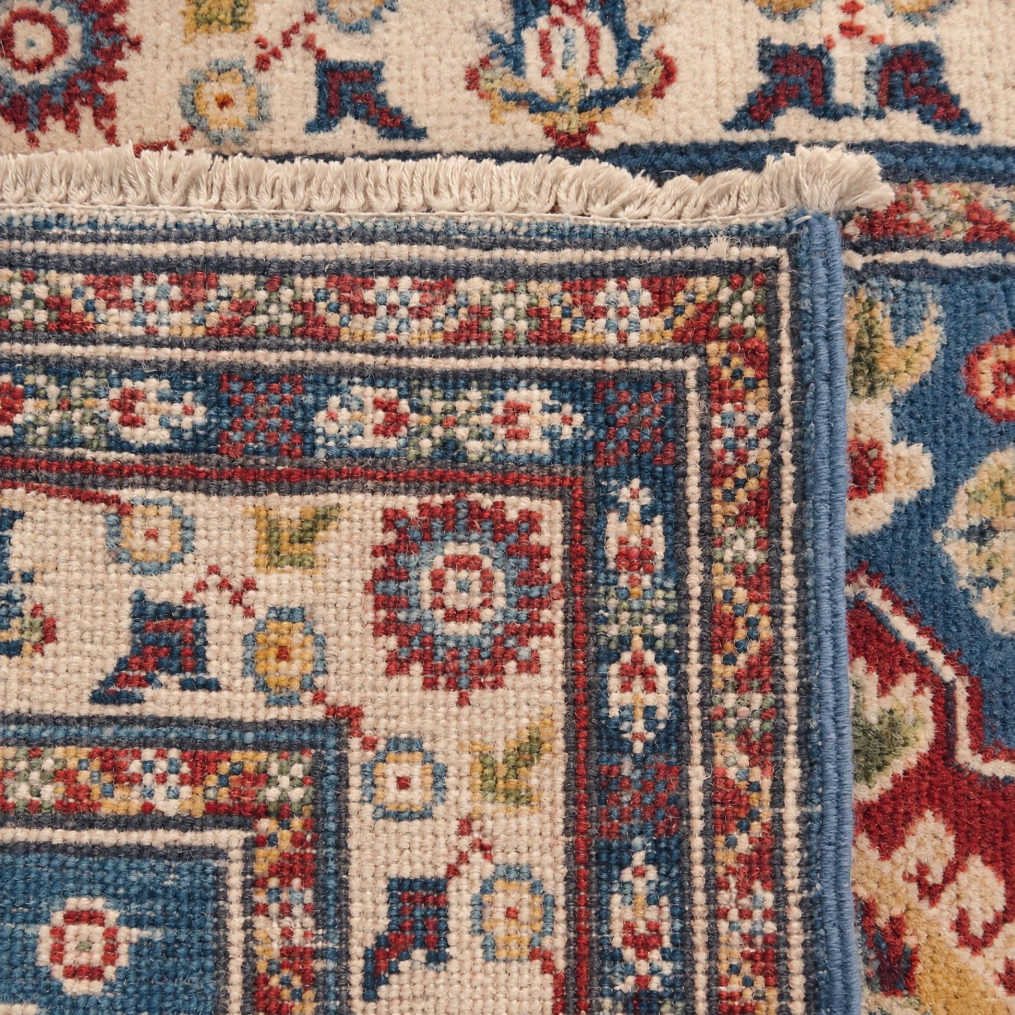 80cm x 125cm Hand Knotted Kazak Rug