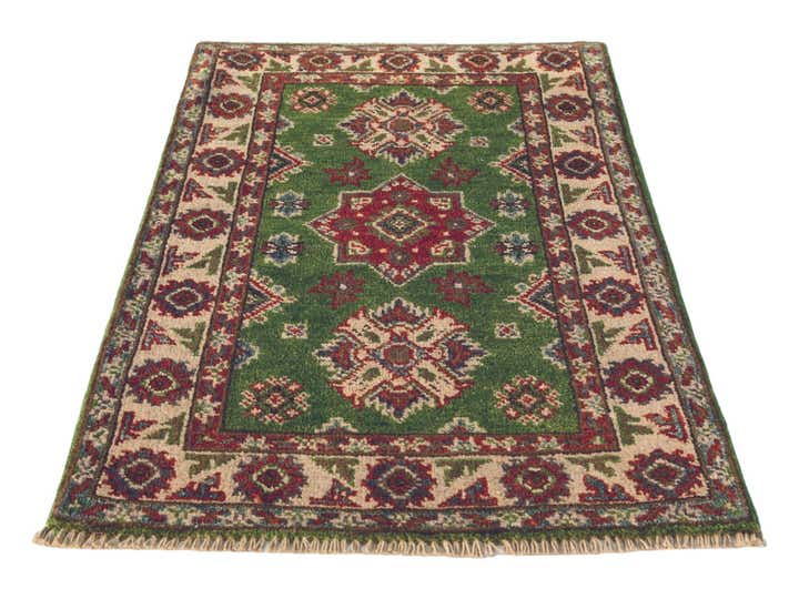 1' 10 x 2' 11 Hand Knotted Kazak Rug