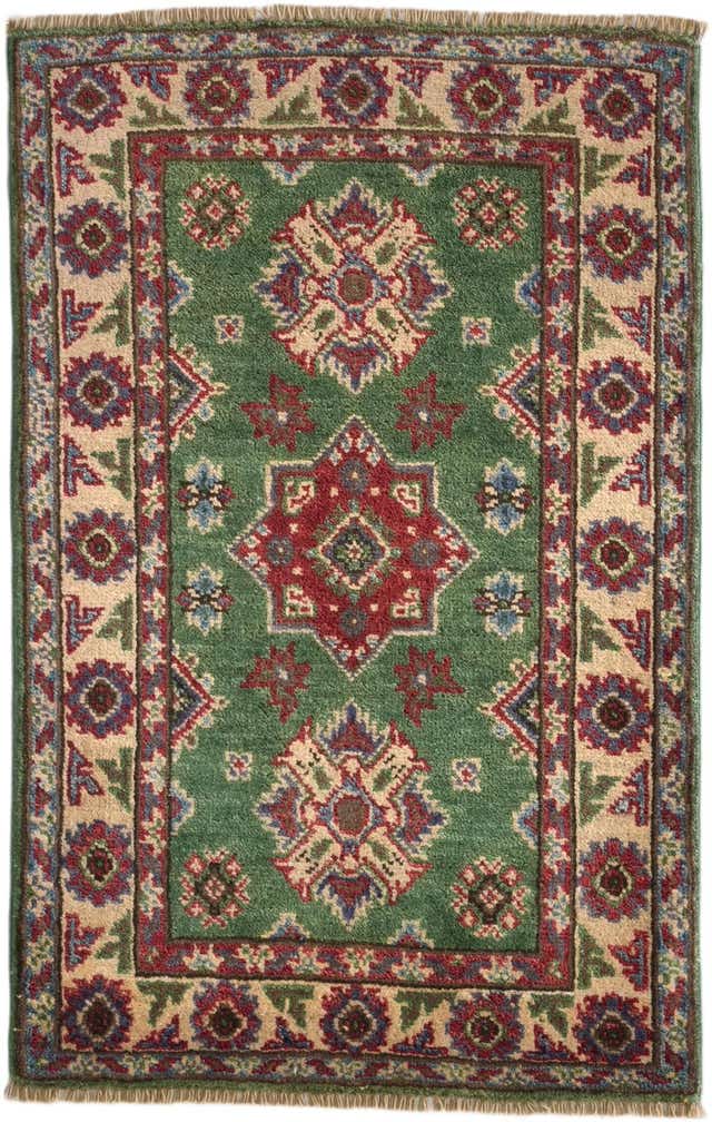 1' 10 x 2' 11 Hand Knotted Kazak Rug