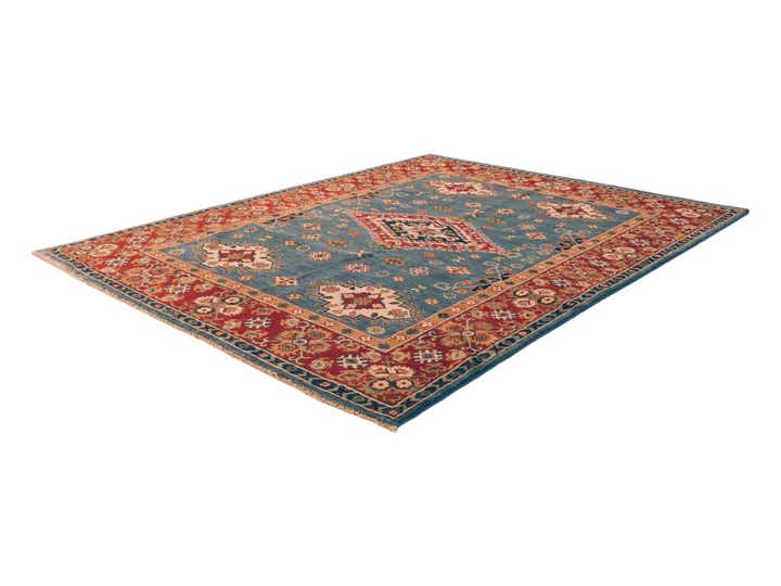 5' 1 x 6' 8 Hand Knotted Kazak Rug