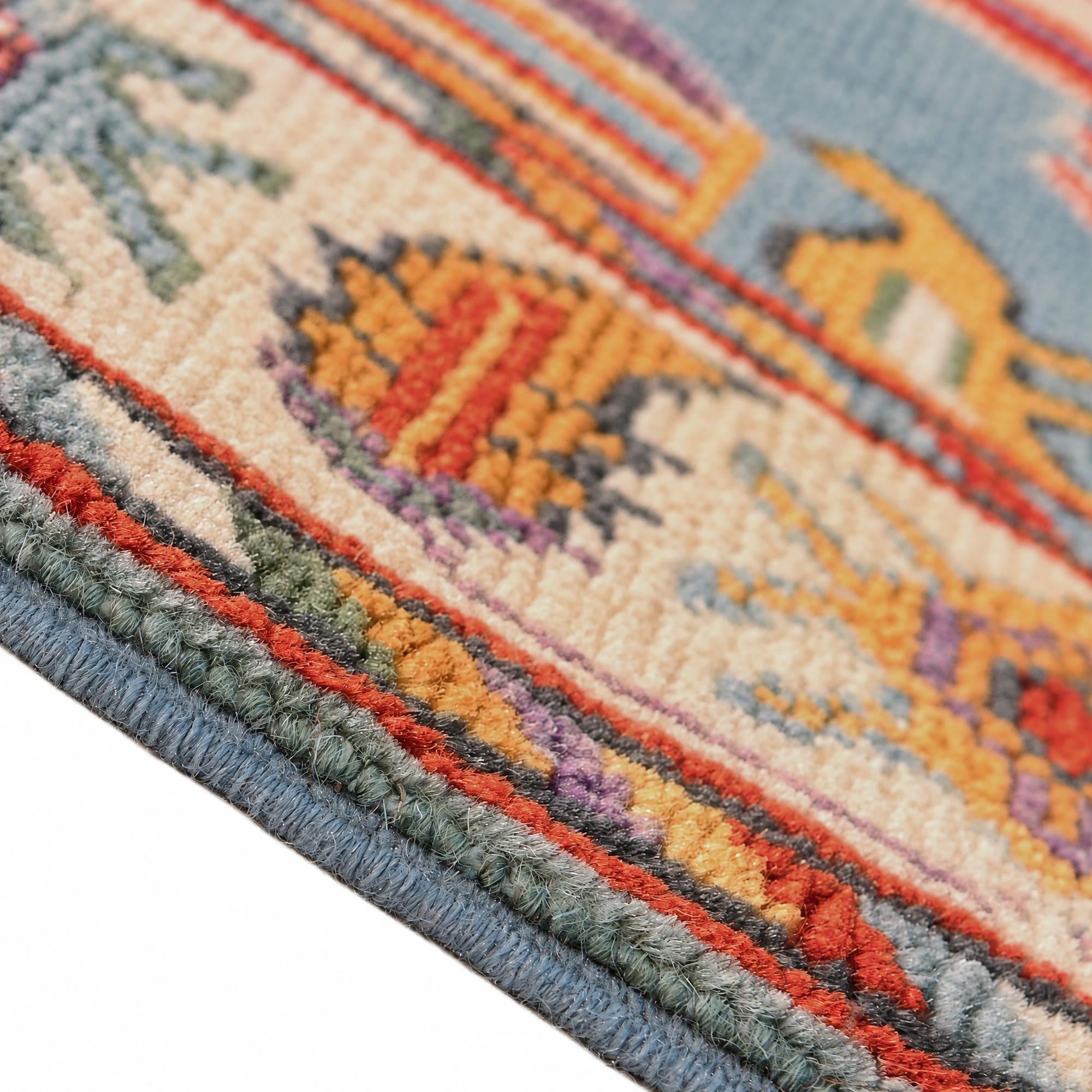 80cm x 120cm Hand Knotted Kazak Rug