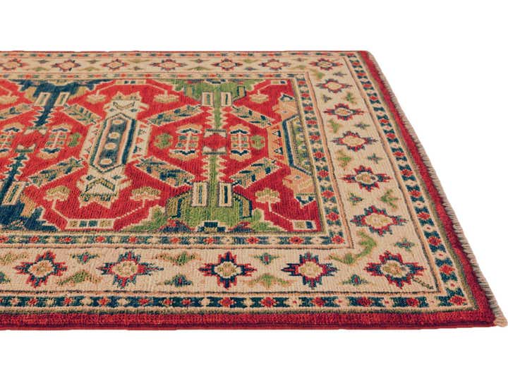 2' 7 x 4' 2 Hand Knotted Kazak Rug