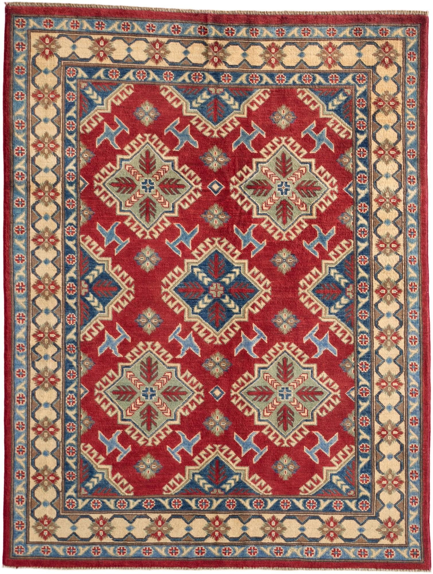 150cm x 200cm Hand Knotted Kazak Rug