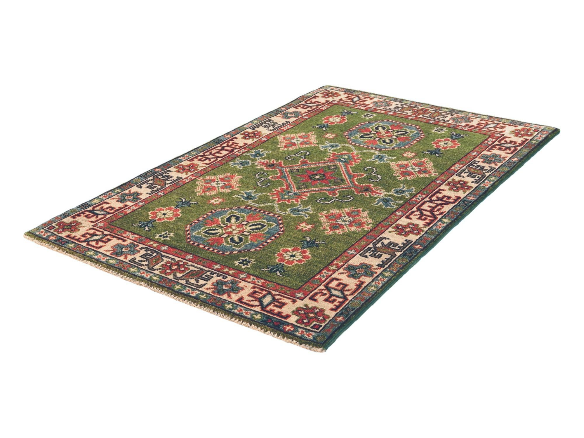 2' 8 x 4' 1 Hand Knotted Kazak Rug