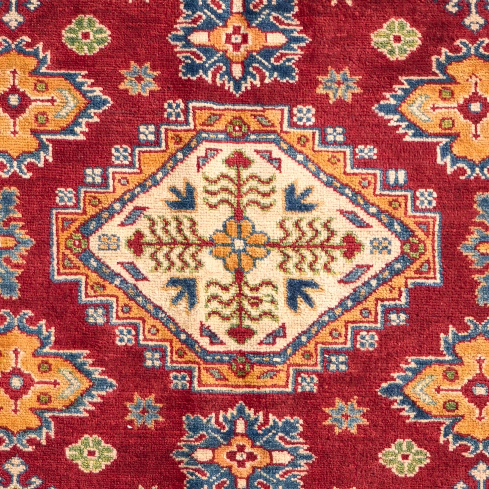 155cm x 195cm Hand Knotted Kazak Rug