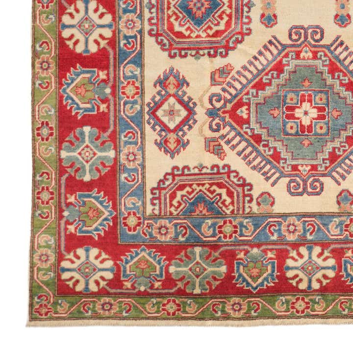 6' 8 x 10' 3 Hand Knotted Kazak Rug