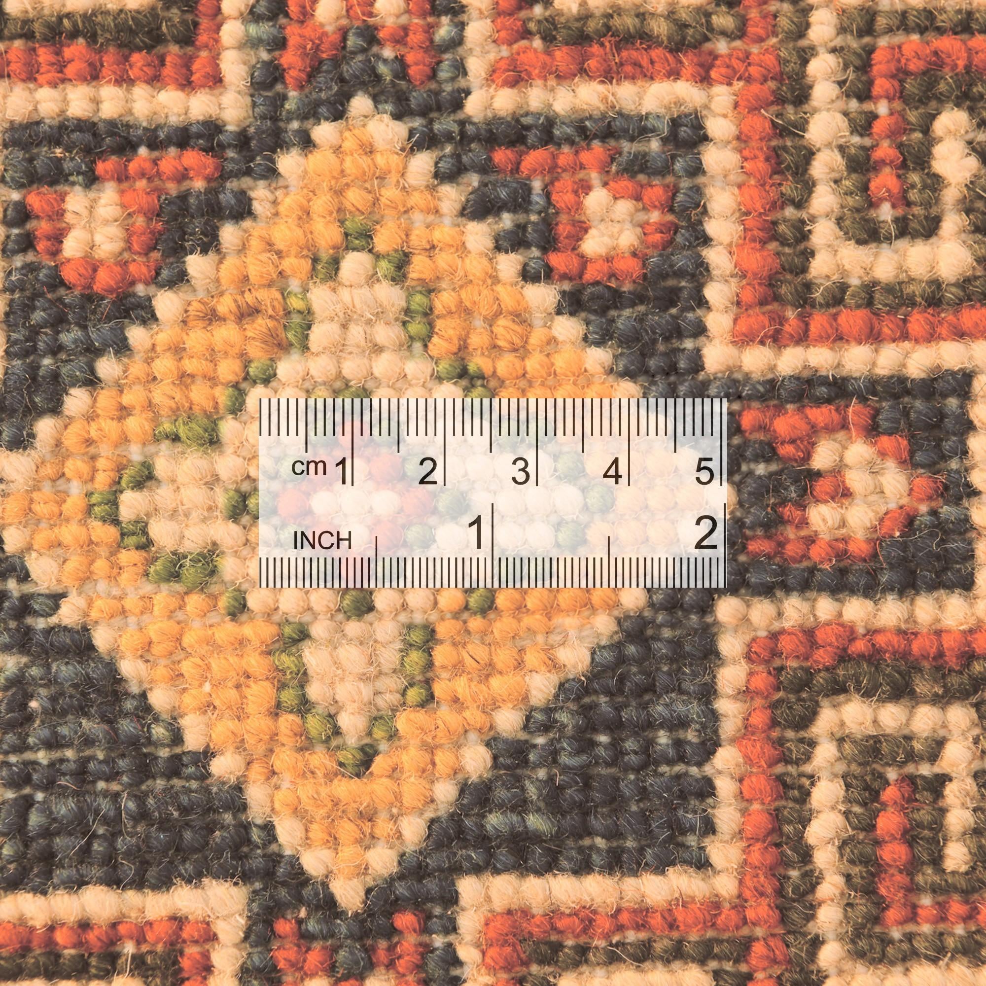 Detail image 9 of 10: 6' 2 x 8' 10 Hand Knotted Kazak Rug