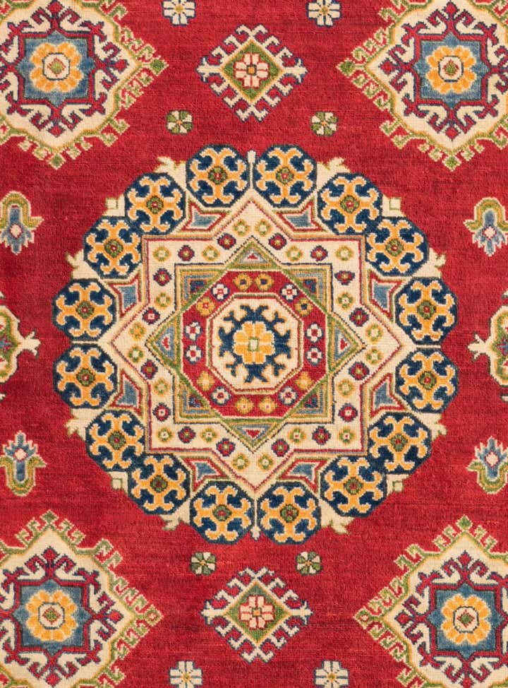 6' 2 x 8' 10 Hand Knotted Kazak Rug