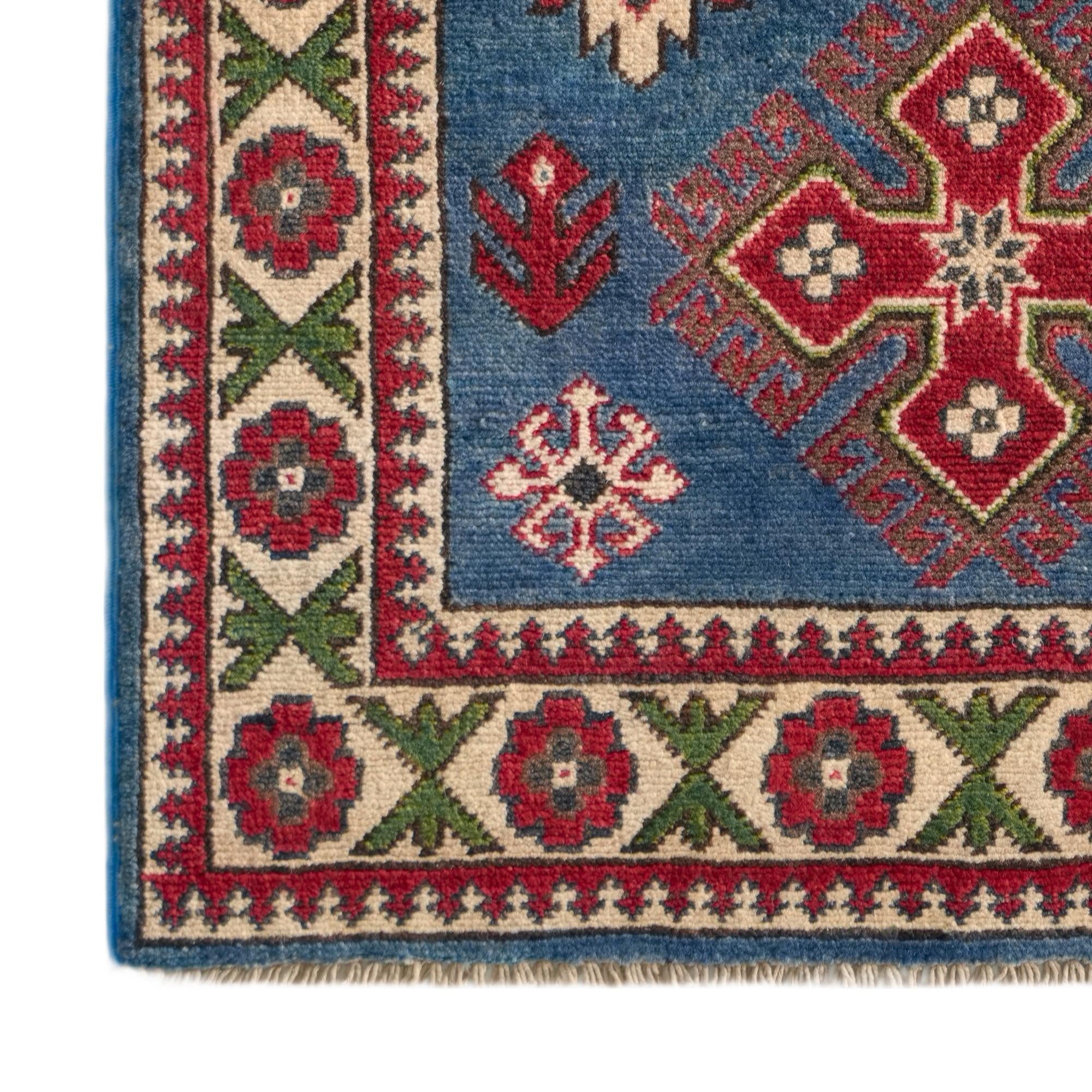 80cm x 130cm Hand Knotted Kazak Rug